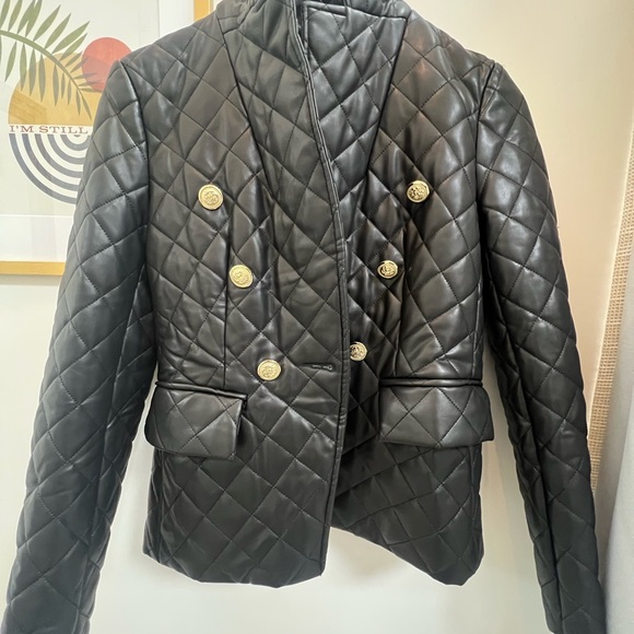 Quilted Black Jacket by J Society - Picture 2 of 4